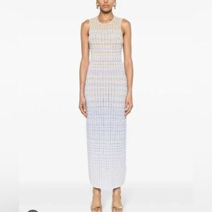 Sandro knit maxi dress
